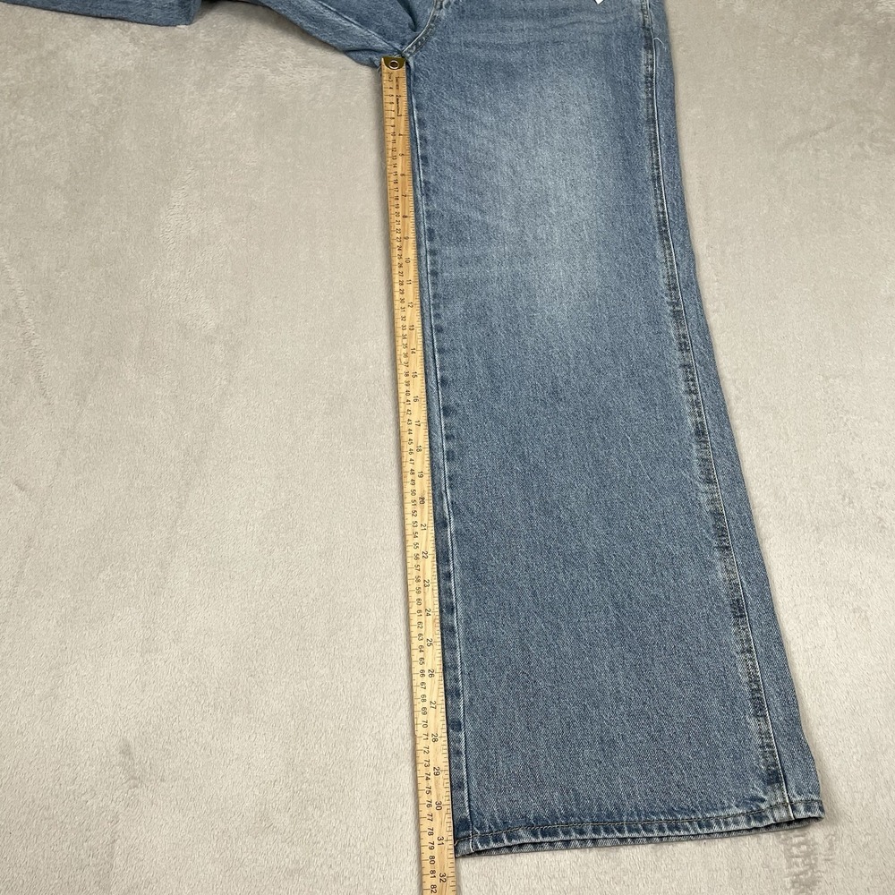 Pacsun Casey‎ Low Rise Baggy Jeans Womens 32x31 Blue Wide Leg Y2K Skater NEW - Picture 6 of 12